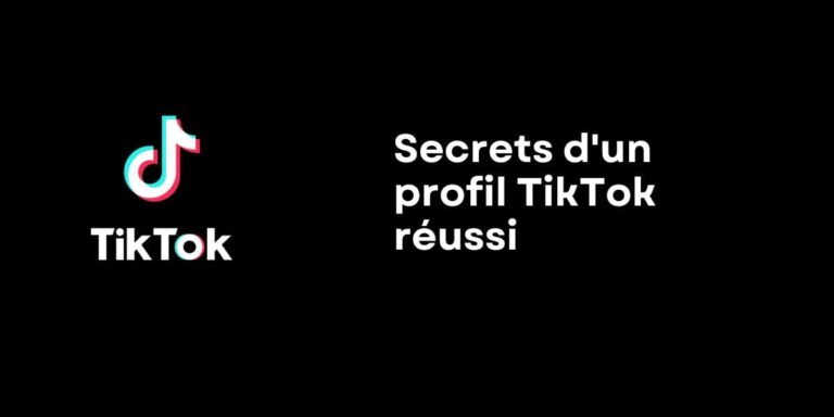 Profil TikTok réussi