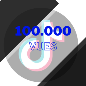 100 000 vue TikTok prix