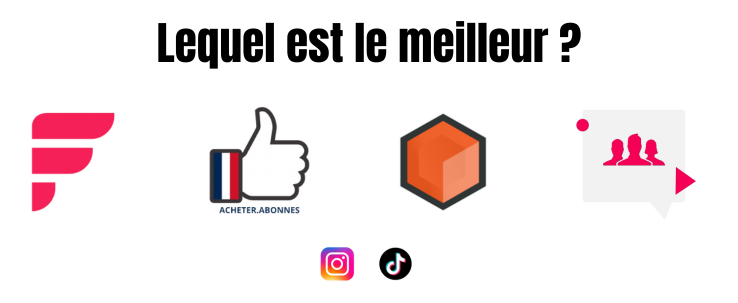 Comparatif prix followers Instagram